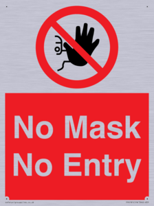 No Mask No Entry
